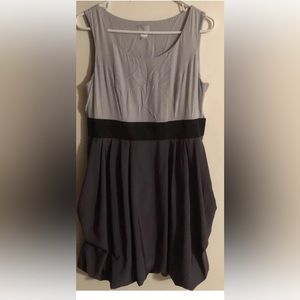 H&M Black, Grey, Light‎ Grey Sz 12 Dress